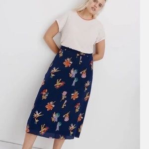 Madewell Birds of Paradise Skirt Size 4